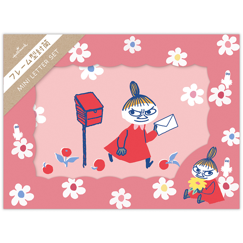 MOOMIN ムーミン ミニレターセット MOADレッド/843-618